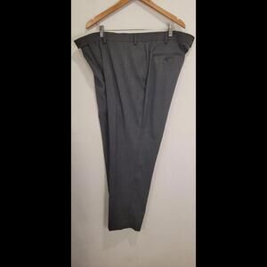 Ralph Lauren Mens Dress Pants‎ 42x30 Gray Straight Slacks Trousers EUC